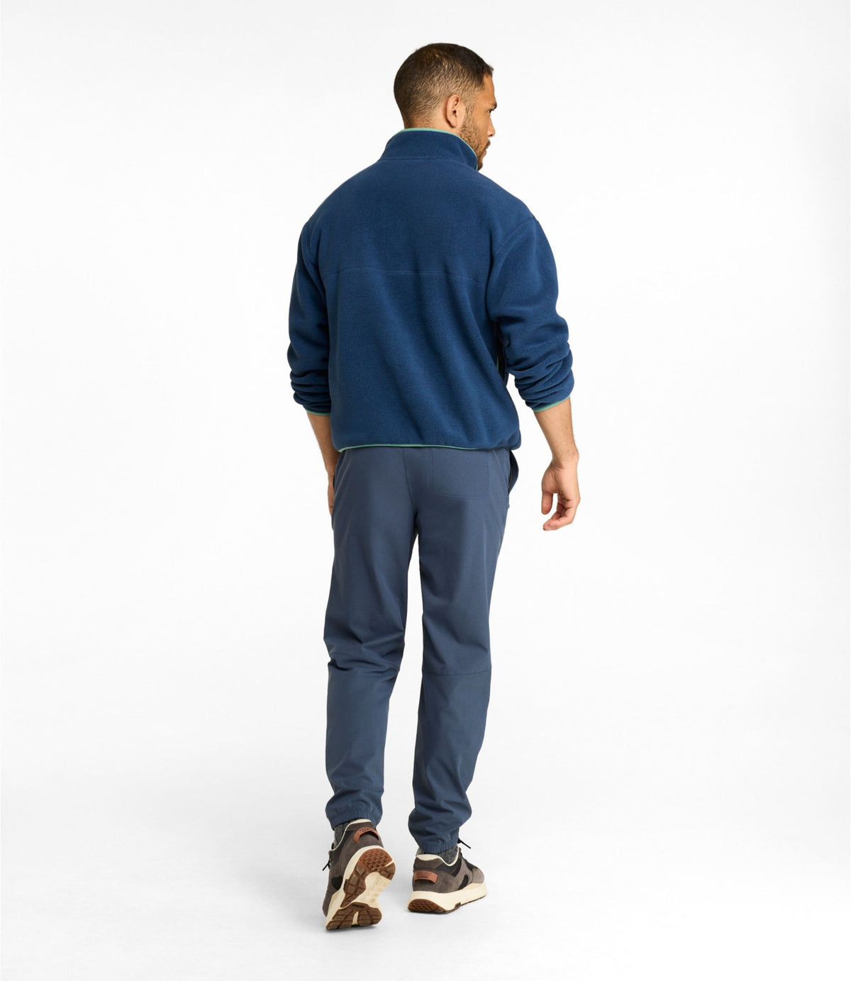 L.L.Bean Men's Mountain Classic Fleece Pullover Clay Heather