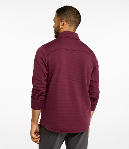 L.L.Bean Men's Cresta Fleece Quarter-Zip Pullover Classic Navy