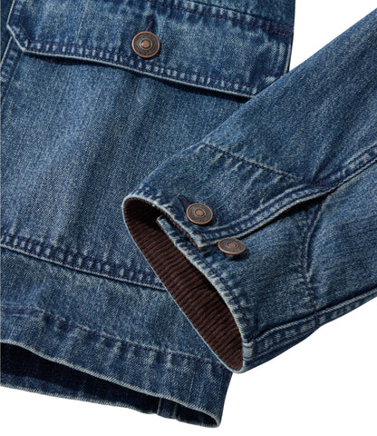 L.L.Bean Men's Signature Double L® Denim Barn Coat Vintage Medium