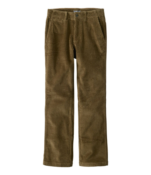 L.L.Bean Men's Signature Washed Corduroys, Standard Fit Antique Olive