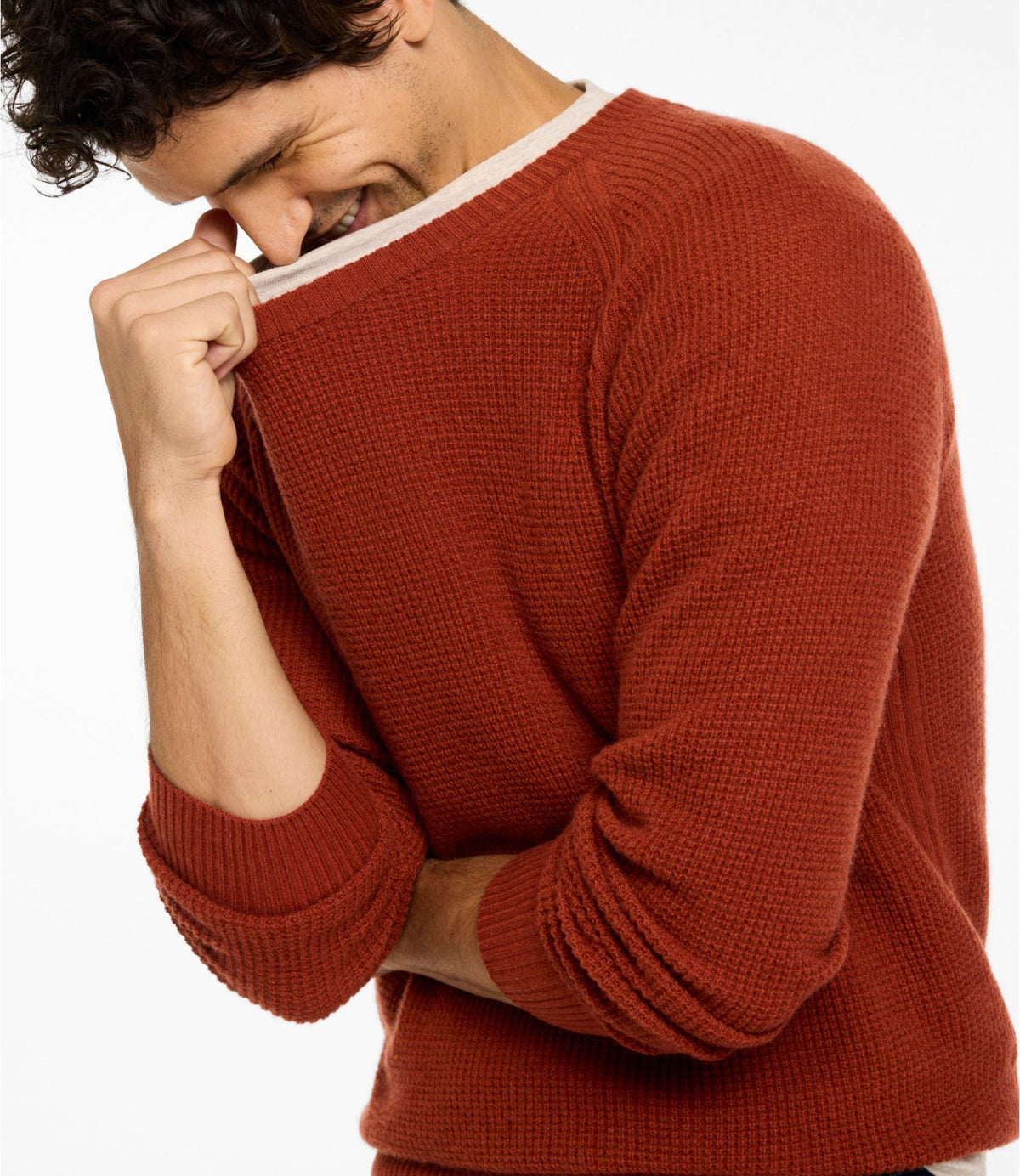 L.L.Bean Men's Signature Cashmere Sweater Forest Shade