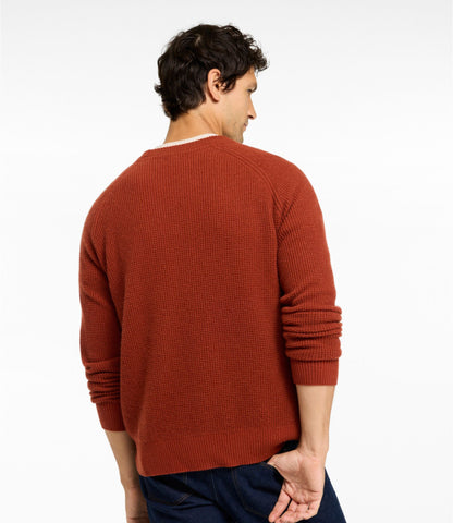 L.L.Bean Men's Signature Cashmere Sweater Forest Shade
