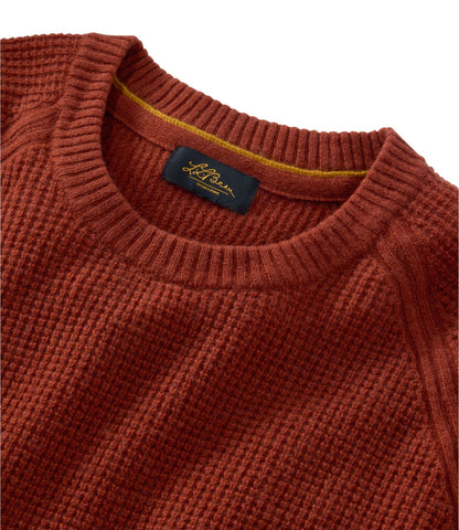 L.L.Bean Men's Signature Cashmere Sweater Forest Shade
