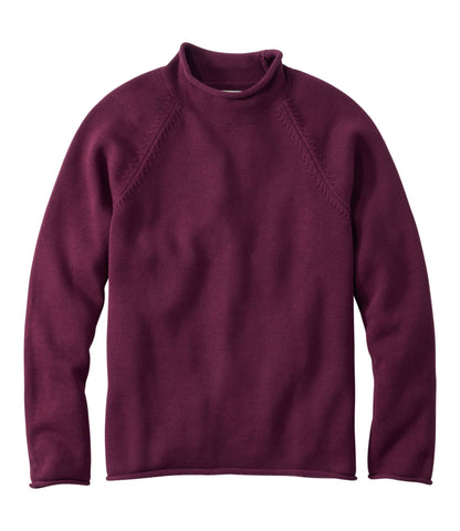 L.L.Bean Men's The Original Double L® Rollneck Sweater Fig