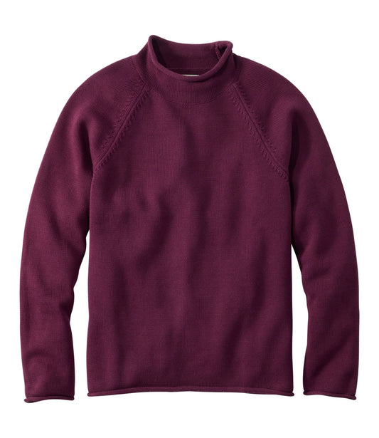L.L.Bean Men's The Original Double L® Rollneck Sweater Fig
