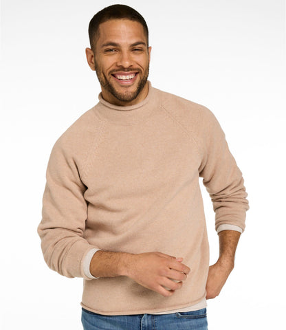 L.L.Bean Men's The Original Double L® Rollneck Sweater Fig