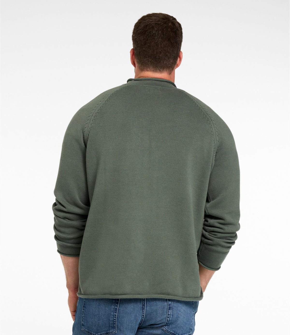 L.L.Bean Men's The Original Double L® Rollneck Sweater Fig