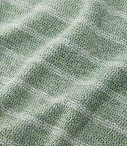 L.L.Bean Men's Bean's Vintage Soft Knit Henley, Stripe Faded Sage Stripe