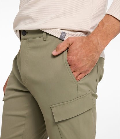 L.L.Bean Men's VentureStretch Cargo Pants, Standard Fit Dark Cinder