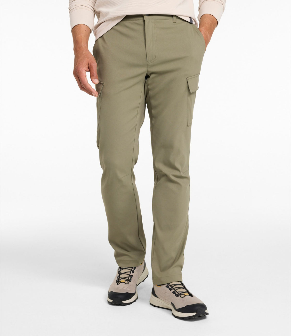 L.L.Bean Men's VentureStretch Cargo Pants, Standard Fit Dark Cinder
