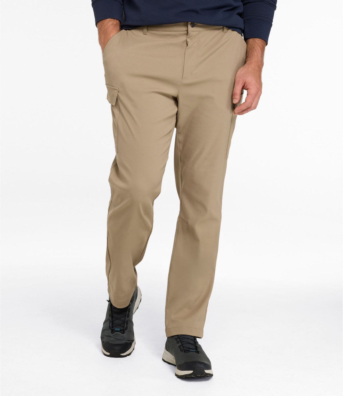 L.L.Bean Men's VentureStretch Cargo Pants, Standard Fit Dark Cinder