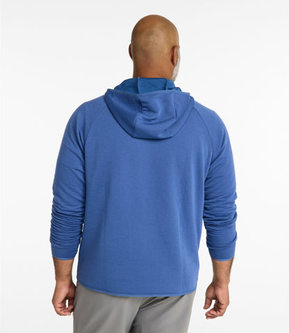 L.L.Bean Men's VentureTek 1/4 Zip Hoodie Dark Cinder