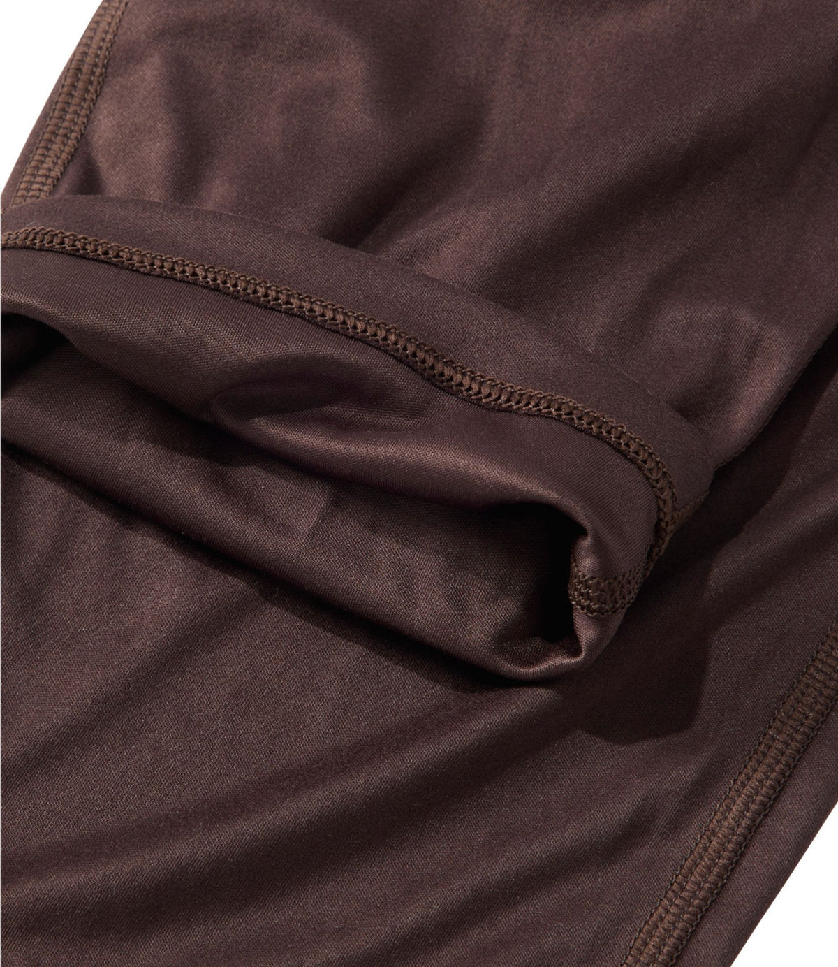 L.L.Bean Men's L.L.Bean Synthetic Silk Base Layer Pants Deepest Brown