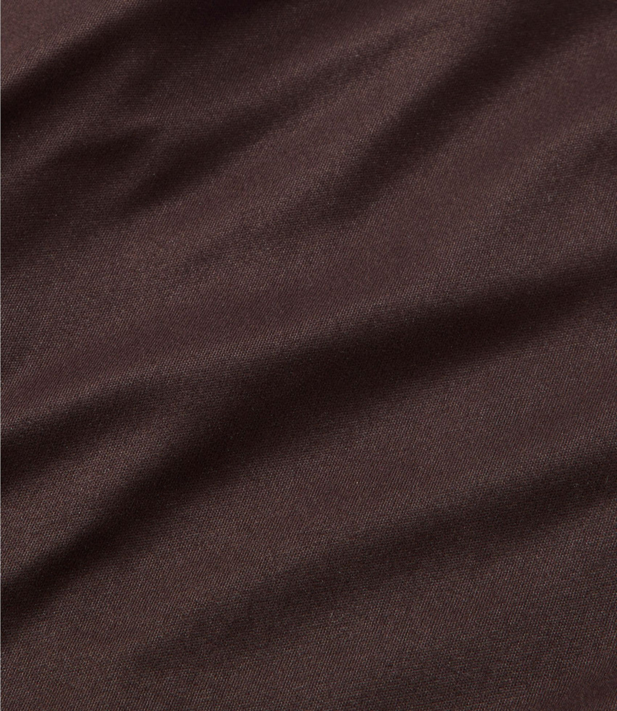 L.L.Bean Men's L.L.Bean Synthetic Silk Base Layer Top, Long-Sleeve Crew Deepest Brown