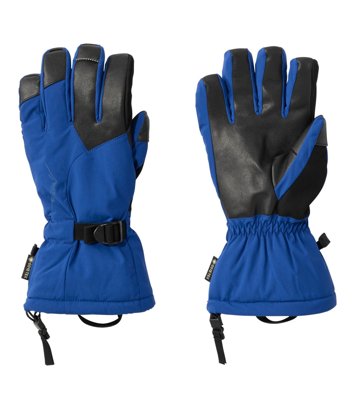 L.L.Bean Men's Pathfinder Gore-Tex Ski Gloves Ocean Blue