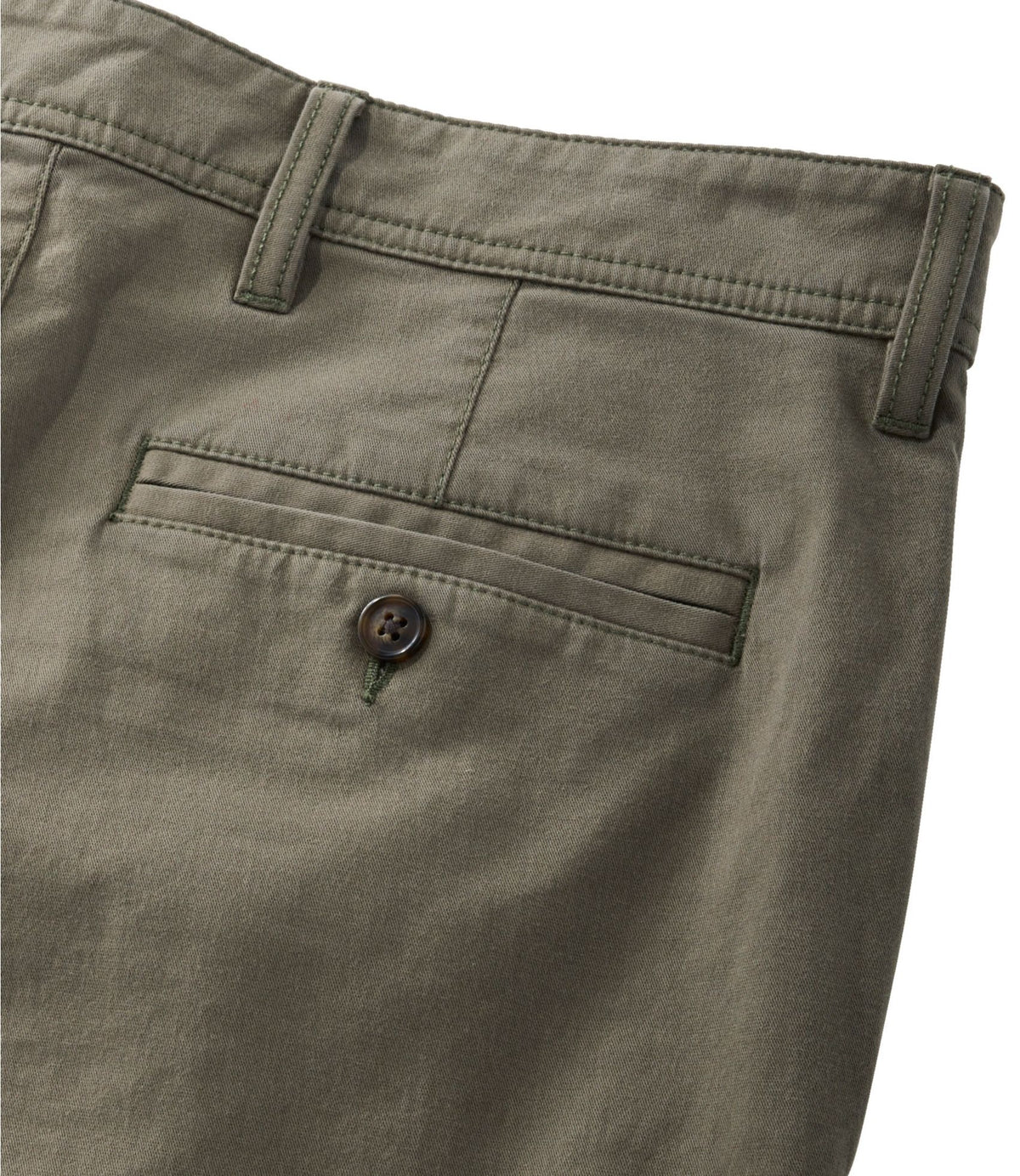 L.L.Bean Men's Sunwashed Khaki Pants, Slim Fit Carbon Navy