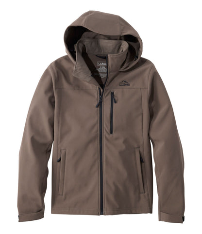 L.L.Bean Men's Hunter's Pathfinder Softshell Jacket Dark Cinder
