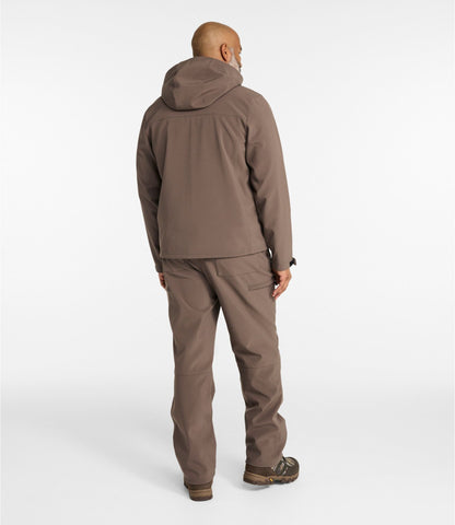L.L.Bean Men's Hunter's Pathfinder Softshell Jacket Dark Cinder