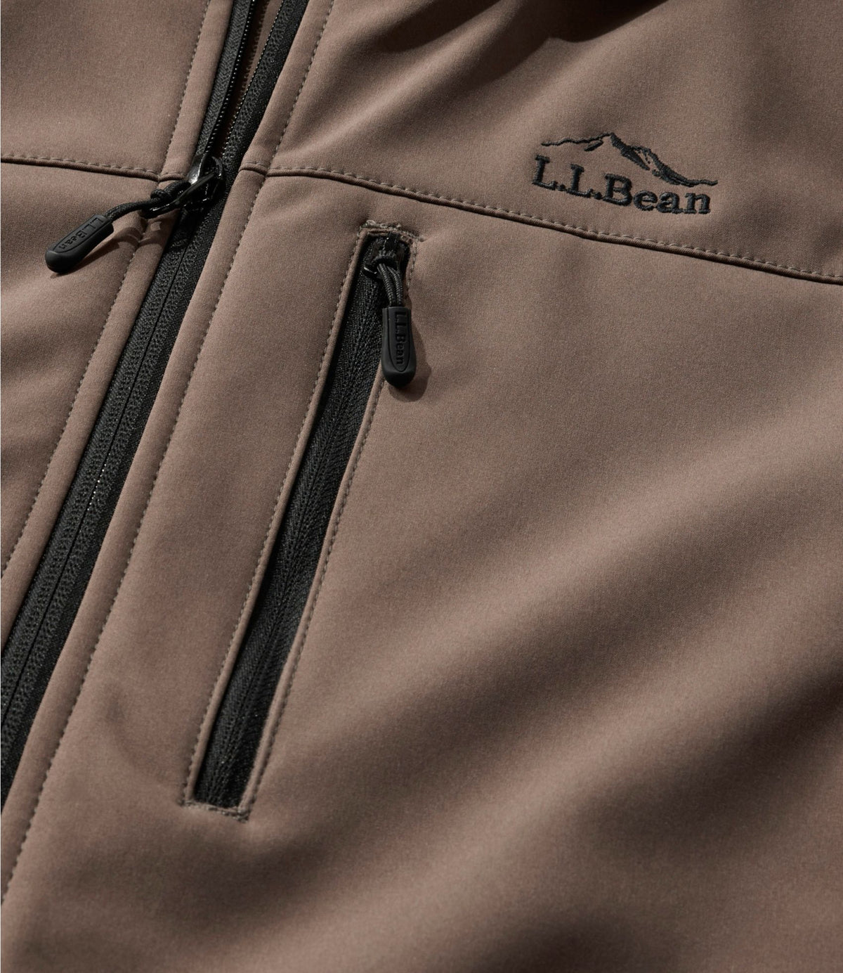 L.L.Bean Men's Hunter's Pathfinder Softshell Jacket Dark Cinder