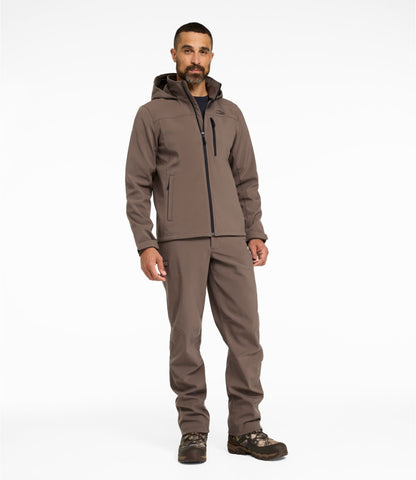 L.L.Bean Men's Hunter's Pathfinder Softshell Jacket Dark Cinder