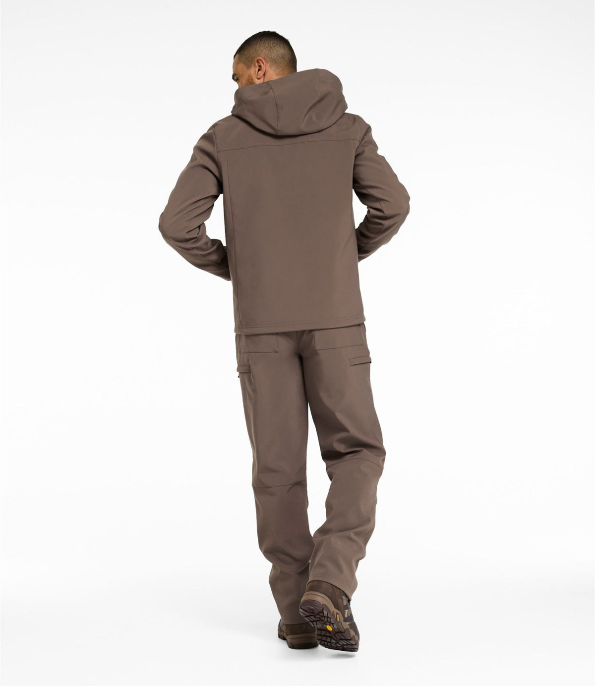 L.L.Bean Men's Hunter's Pathfinder Softshell Jacket Dark Cinder