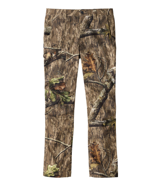 L.L.Bean Men's Hunter's Pathfinder Field Pants with No Fly Zone, Camo Mossy Oak Country Roots