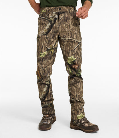 L.L.Bean Men's Hunter's Pathfinder Field Pants with No Fly Zone, Camo Mossy Oak Country Roots