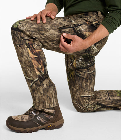 L.L.Bean Men's Hunter's Pathfinder Field Pants with No Fly Zone, Camo Mossy Oak Country Roots