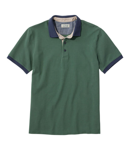 L.L.Bean Men's Casco Bay Rugged Polo, Short-Sleeve