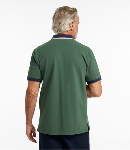 L.L.Bean Men's Casco Bay Rugged Polo, Short-Sleeve