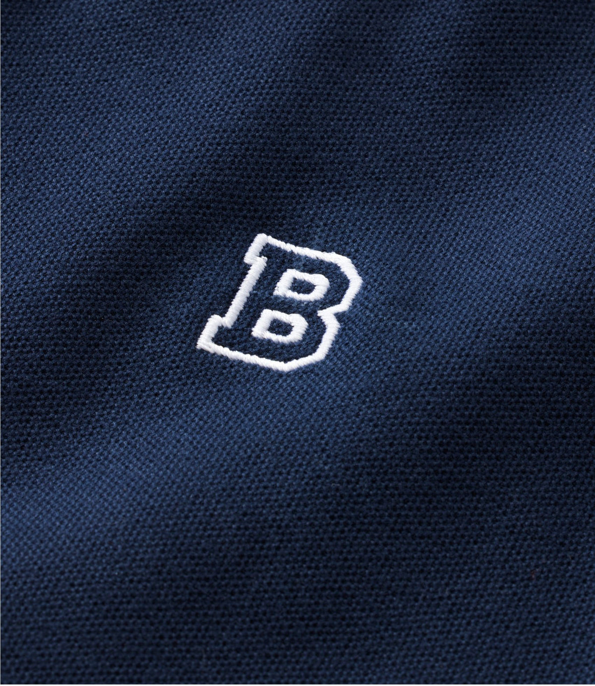 L.L.Bean Men's Premium Double L® Polo, Long-Sleeve Without Pocket Atlantic Blue