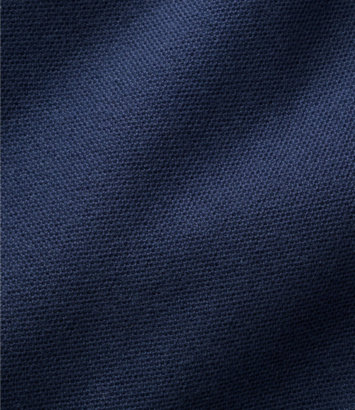 L.L.Bean Men's Premium Double L® Polo, Long-Sleeve Without Pocket Atlantic Blue