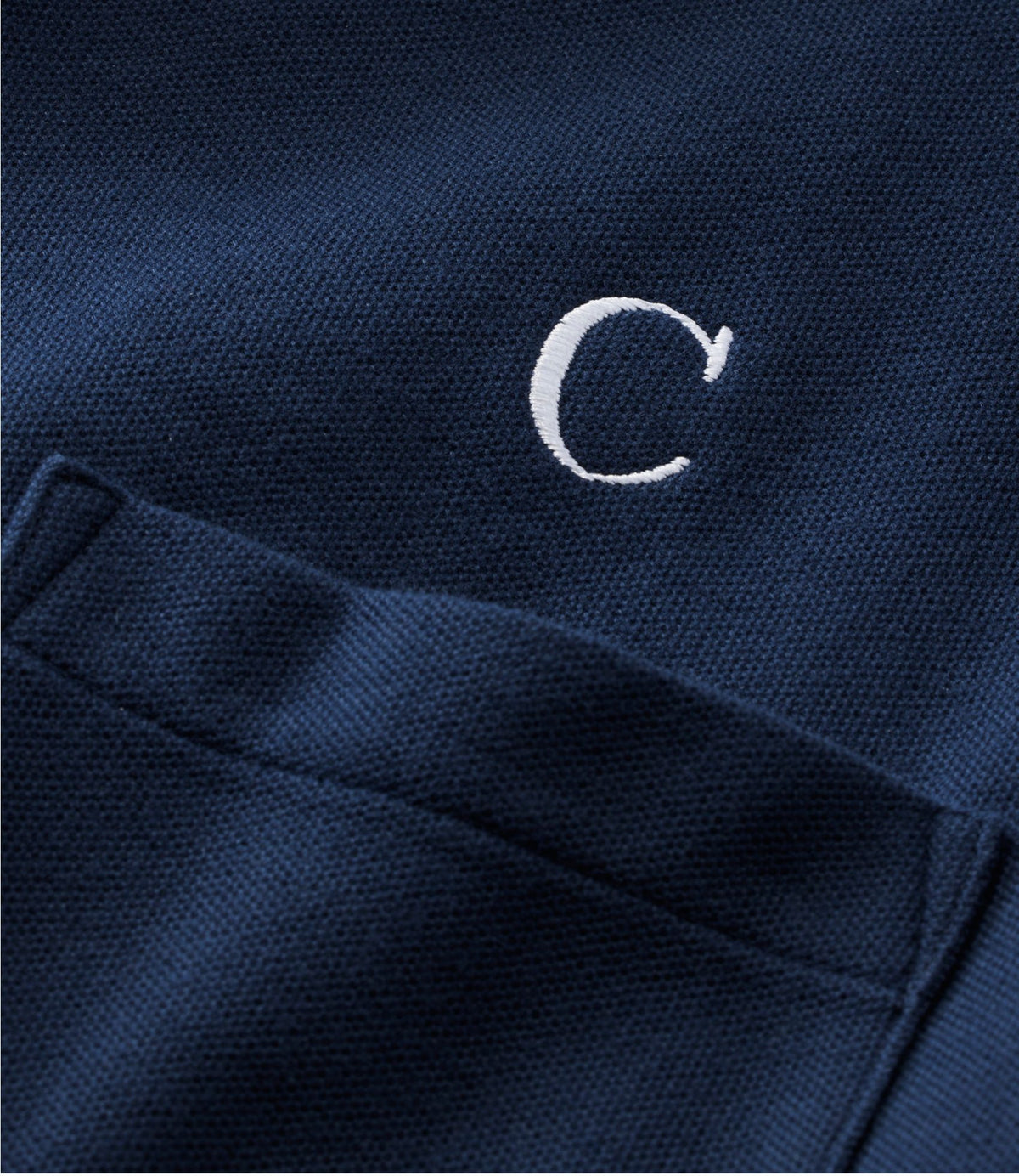 L.L.Bean Men's Premium Double L® Polo, Hemmed Short-Sleeve with Pocket Atlantic Blue
