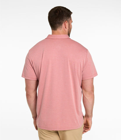 L.L.Bean Men's Comfort Stretch Performance® Polo, Short-Sleeve, Slightly Fitted Bright Navy
