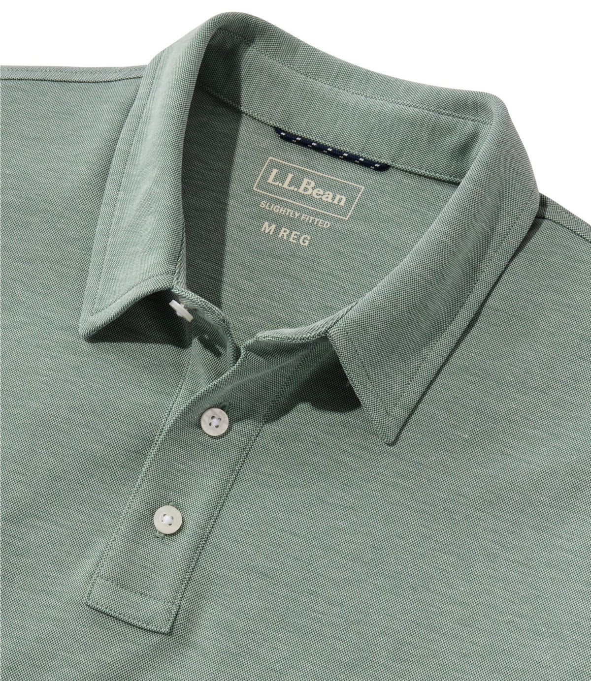 L.L.Bean Men's Comfort Stretch Performance® Polo, Short-Sleeve, Slightly Fitted Bright Navy