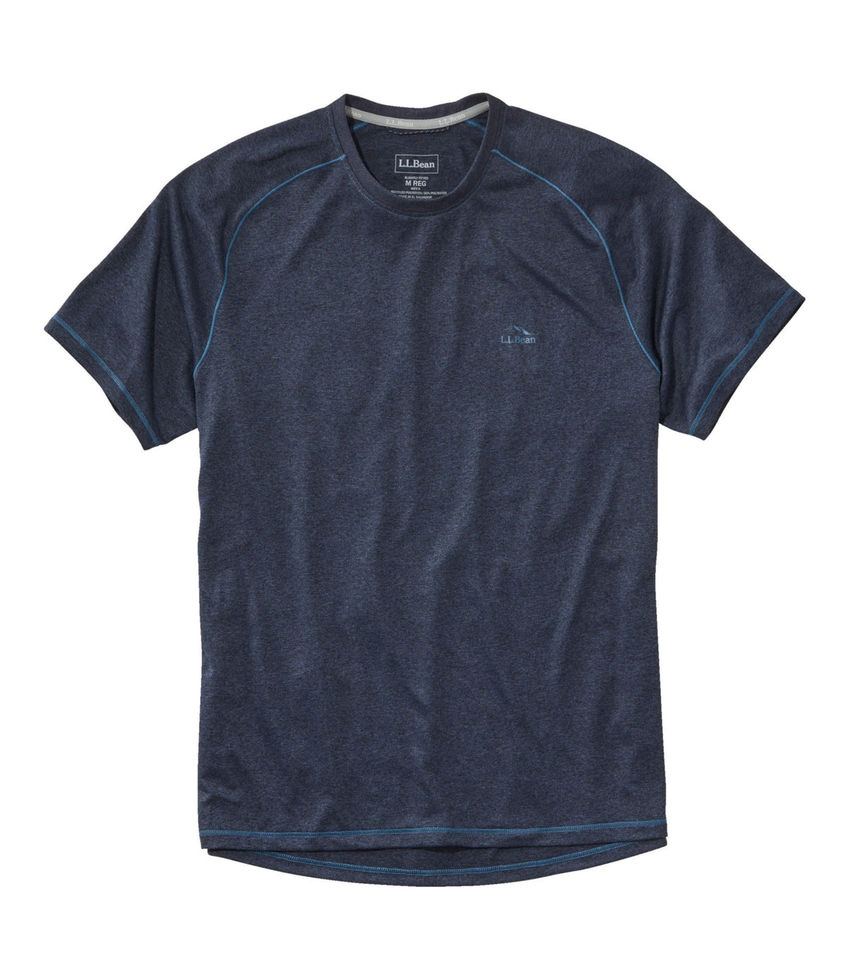 L.L.Bean Men's Bean's Access Trail Tee Carbon Navy