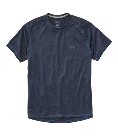 L.L.Bean Men's Bean's Access Trail Tee Carbon Navy