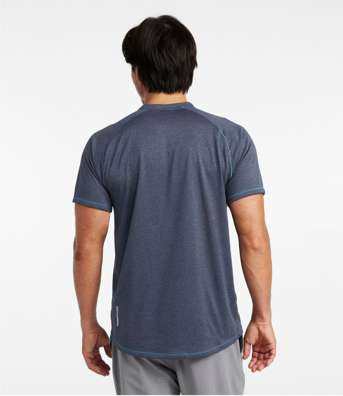 L.L.Bean Men's Bean's Access Trail Tee Carbon Navy
