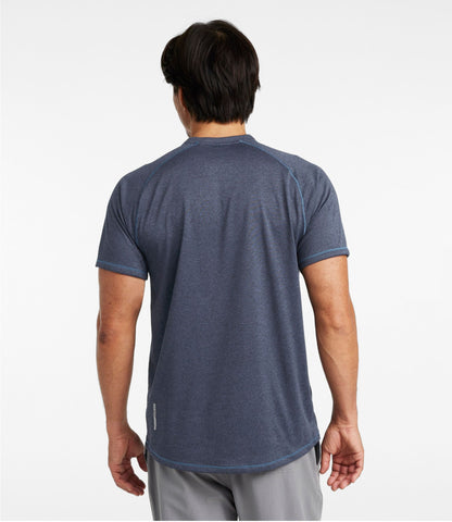 L.L.Bean Men's Bean's Access Trail Tee Carbon Navy