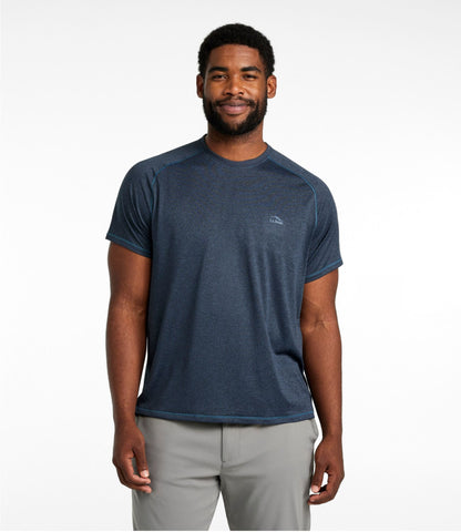 L.L.Bean Men's Bean's Access Trail Tee Carbon Navy