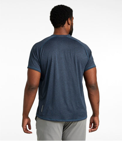 L.L.Bean Men's Bean's Access Trail Tee Carbon Navy