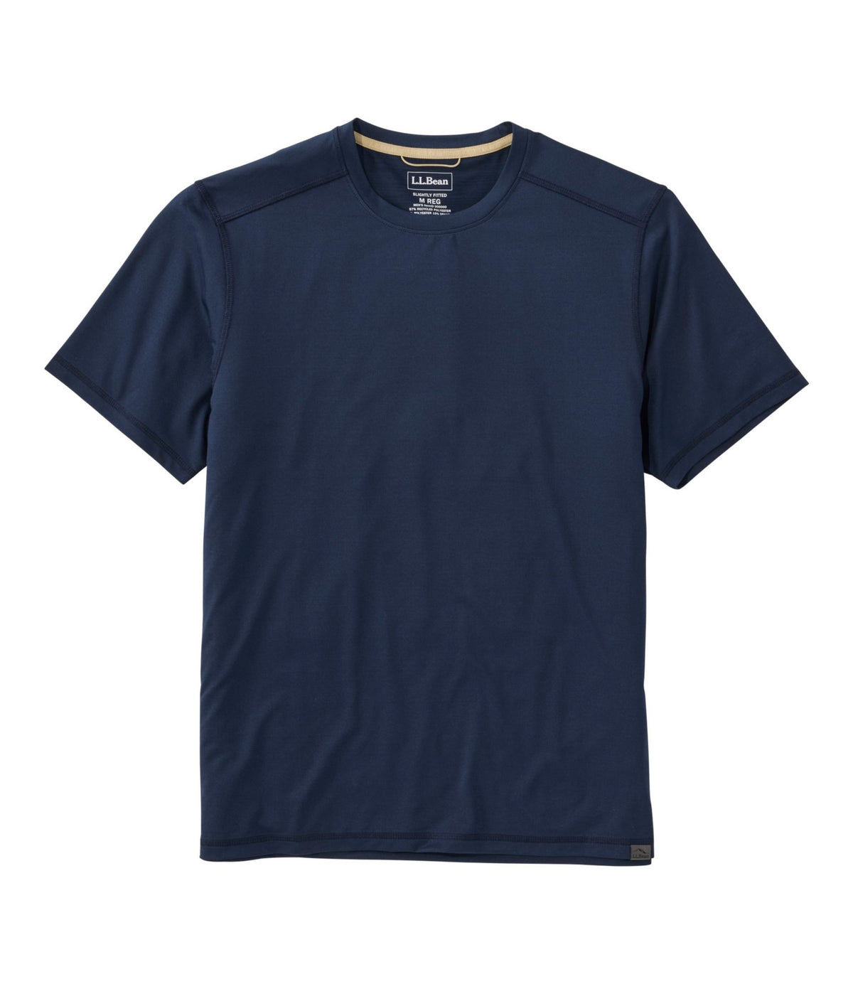 L.L.Bean Men's Bold Coast Lifestyle Tee, Short-Sleeve Classic Navy