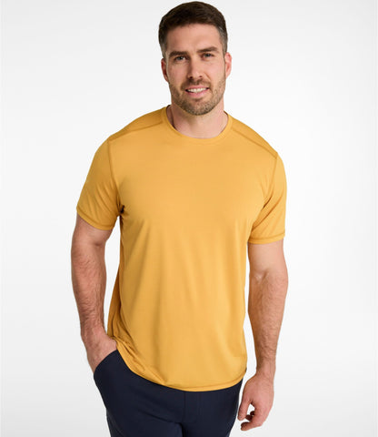 L.L.Bean Men's Bold Coast Lifestyle Tee, Short-Sleeve Classic Navy