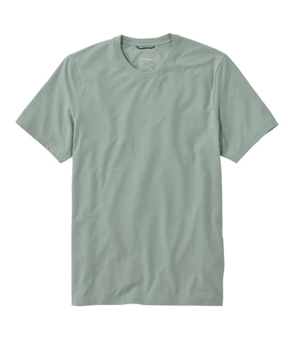 L.L.Bean Men's Comfort Stretch Performance® Pima Tee, Short-Sleeve Without Pocket