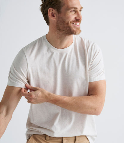 L.L.Bean Men's Comfort Stretch Performance® Pima Tee, Short-Sleeve Without Pocket