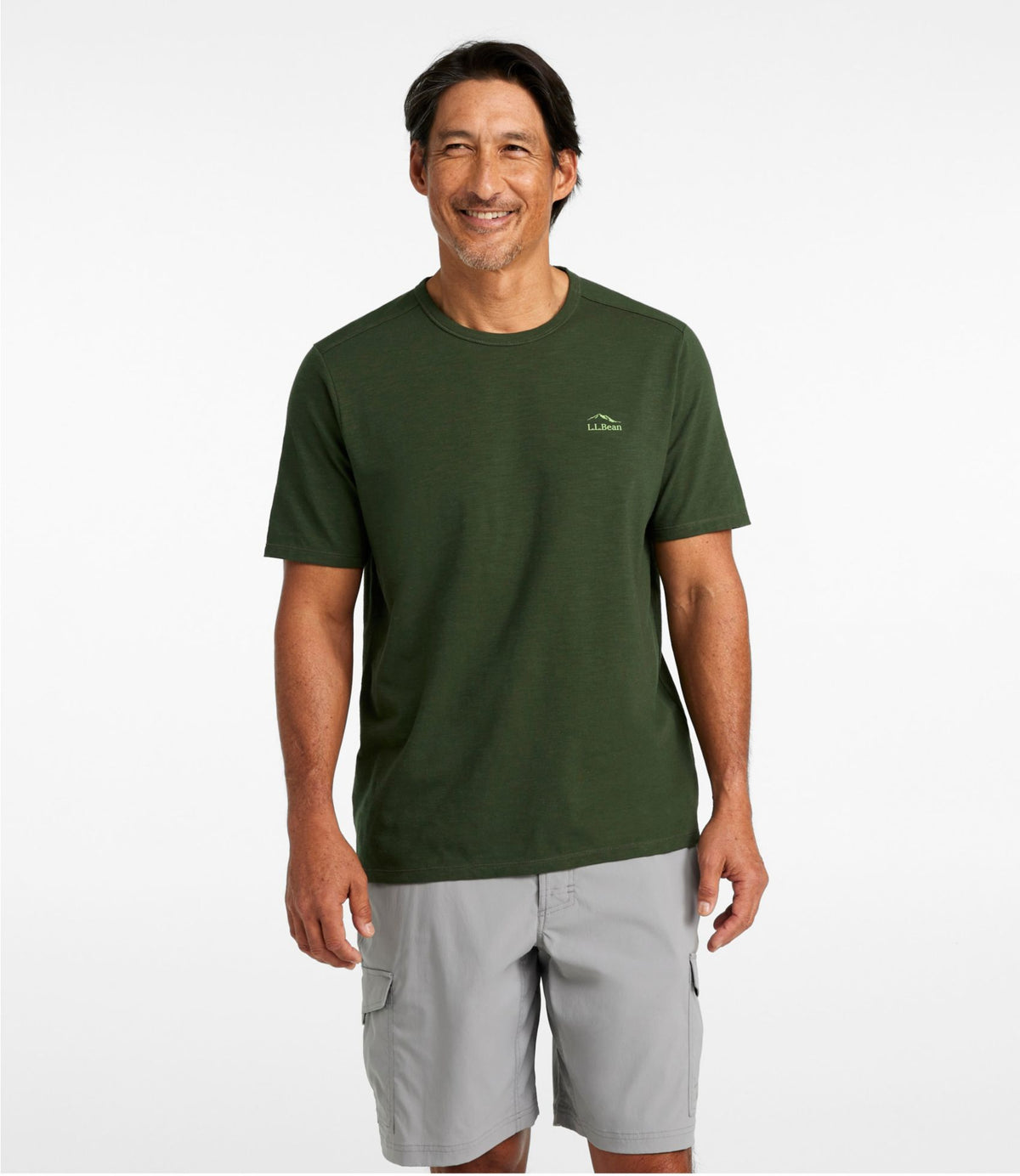 L.L.Bean Men's Insect Shield Field Tee, Short-Sleeve Canyon Rust