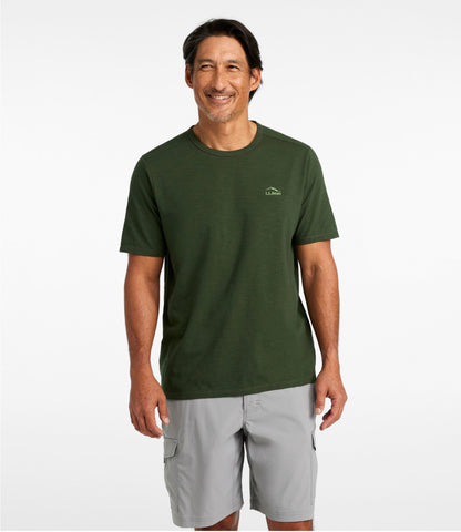 L.L.Bean Men's Insect Shield Field Tee, Short-Sleeve Canyon Rust