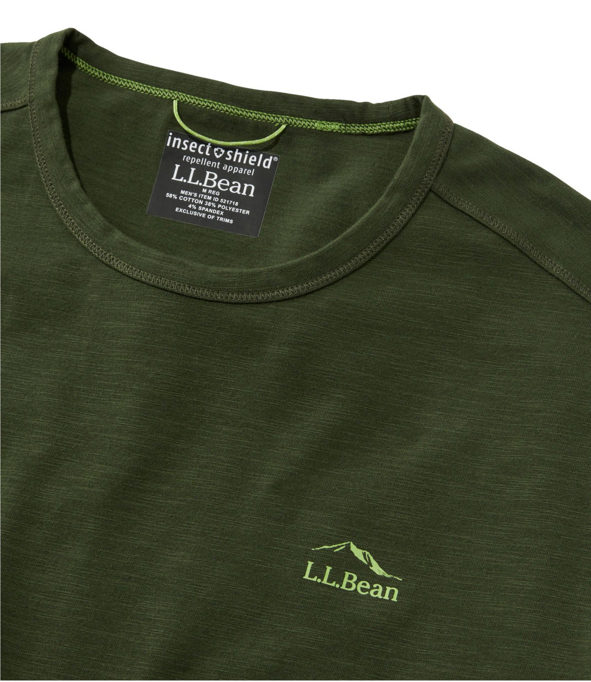 L.L.Bean Men's Insect Shield Field Tee, Short-Sleeve Canyon Rust