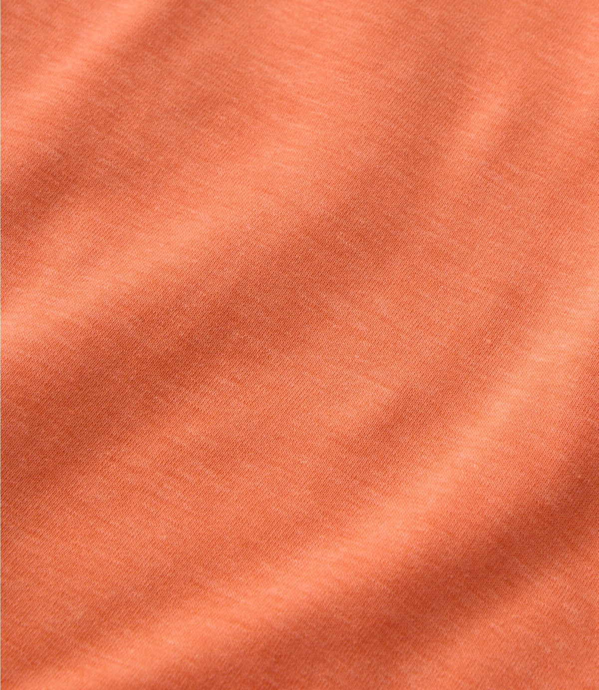 L.L.Bean Men's SunSmart Comfort Crew, Long Sleeve Faded Orange