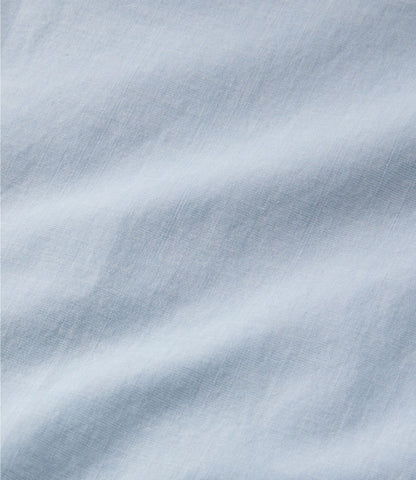 L.L.Bean Men's Comfort Stretch Performance® Chambray Shirt, Long-Sleeve, Slightly Fitted Untucked Fit Camel Brown